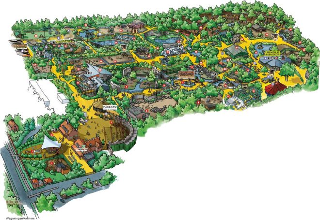 Rhenen (Ouwehands Dierenpark) Zooplan