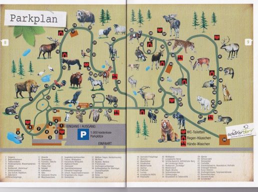 Zoomap Wildpark Lüneburger Heide