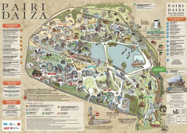 Brugelette (Pairi Daiza) Zooplan