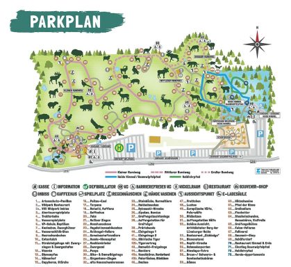 Zoomap Wildpark Lüneburger Heide