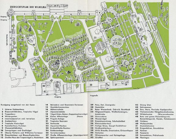 Zoomap Wilhelma Stuttgart